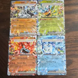 Pokemon TCG Twilight Masquerade Ogerpon ex Mask Set 4 Holo Full Art 2024 - Image 1