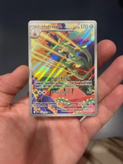 Pokemon TCG Hydrapple Illustration Rare IR 188/182, Destined Rivals - Image 4