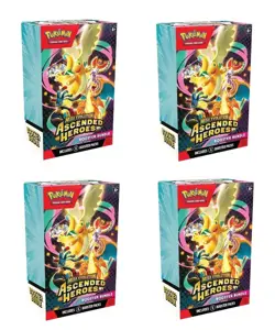 Pokemon TCG: Mega Evolution Ascended Heroes Booster Bundle x4 - Sealed - Image 3