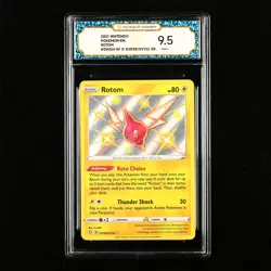 TQG 9.5 Mint+ 2021 Pokemon ENG Rotom #SWSH-SF D SVO38/SV122 SR - Image 1