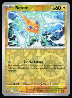 Rotom 069/198 Common Scarlet & Violet Pokemon Reverse Holo NM - Image 1