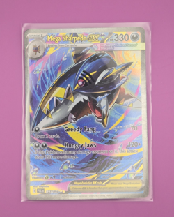 Pokemon TCG Mega Sharpedo EX Me02 Phantasmal Flames 127/094 330 HP Rare Holo - Image 1
