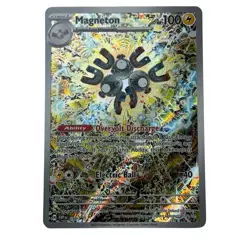 Magneton Pokemon TCG Scarlet and Violet Promo SVP #159 Full Art NM - Image 1