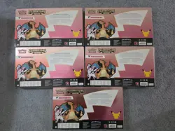 Pokemon TCG 25th Anniversary Celebrations V Memories Collection Box Lot of 5 - Image 2