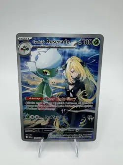 Pokemon TCG Cynthia's Roserade Destined Rivals 184/182 NM Condition - Image 1