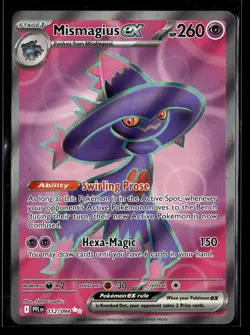 Mismagius ex 112/094 Ultra Rare Phantasmal Flames Pokemon NM/M - Image 1