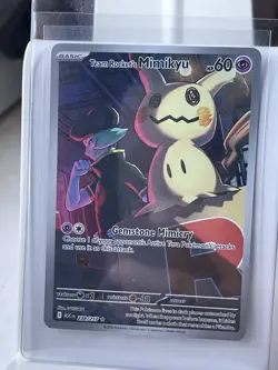 Pokemon TCG Team Rocket’s Mimikyu 238 /217 Ascended Heroes IR illustration Rare - Image 1