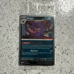 Pokemon TCG Gengar Promo Card GameStop Exclusive 050/088 English Regular - Image 1
