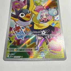 Pokemon Iono's Wattrel Full Art Holo Illustration Rare 231/217 ASC EN English - Image 2