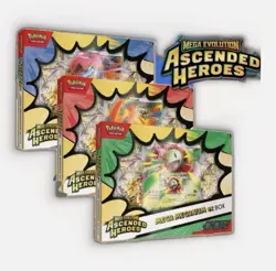 Pokemon TCG Ascended Heroes Assorted EX Box SEALED CASE 6 Per Case - Image 1