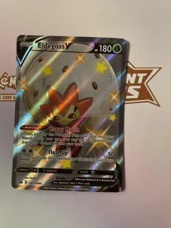 Pokemon TCG Eldegoss V SWSH Black Star Promos SWSH084 Holo Promo - Image 1