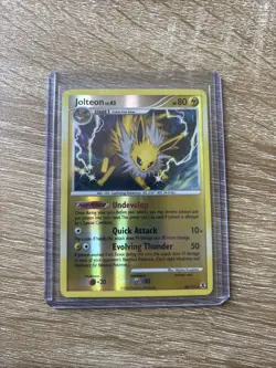 Pokemon TCG Jolteon Rising Rivals 26/111 Reverse Holo Rare 2009 - Image 1