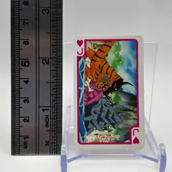 Shelmon Digimon Adventure TV Magazine Trump Playing Card Heart Jack TCG Japan - Image 2