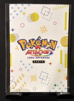 Rare Full Art Pokemon Attack Database Cracked Ice Weedle NM Low Pop - Image 2