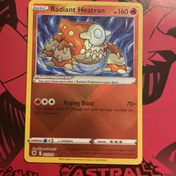 Pokemon TCG Radiant Heatran Sword & Shield - Astral Radiance 027/189 Holo... - Image 1