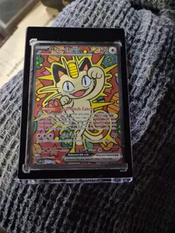meowth ex perfect order 121/088 mint condition pokemon tcg triple rare - Image 1