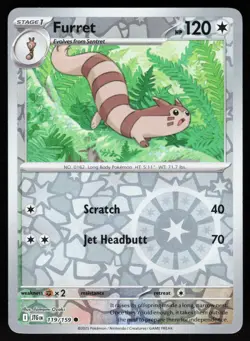 Furret 119/159 Common Journey Together Reverse Holo NM - Image 1
