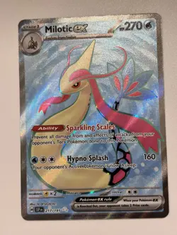 Milotic ex 217/191 Ultra Rare Full Art Pokemon TCG Surging Sparks - Image 1