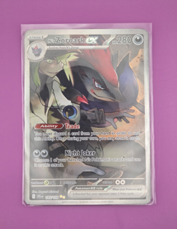 Pokemon TCG N's Zoroark EX Sv09 Journey Together 185/159 Rare Holo - Image 1