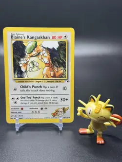 Blaine's Kangaskhan 036/132 Pokemon Gym Heroes Regular - MP - Image 1