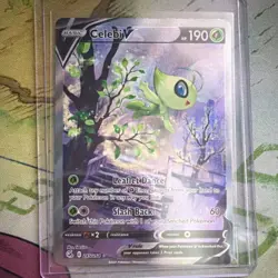 Pokemon Celebi V Full Art Ultra Rare Holo 245/264 Fusion Strike English - Image 1