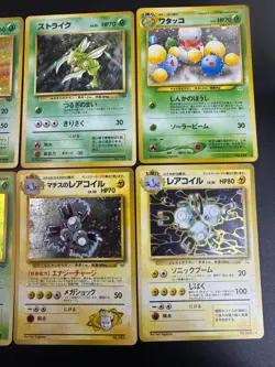 Pocket Monsters Lot of 8 CLEAN Holos Togetic, Scyther, Pinsir + More! Free Ship! - Image 3