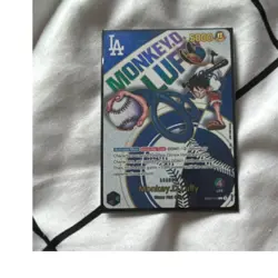 One Piece CCG Monkey D. Luffy Dodgers Exclusive Leader Card EB02-010 5000 Power - Image 1