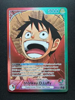 One Piece:Monkey.D.Luffy (001) (Alternate Art) OP13-001 Carrying On His Will - Image 1