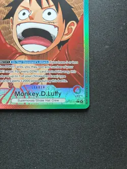 One Piece:Monkey.D.Luffy (001) (Alternate Art) OP13-001 Carrying On His Will - Image 4