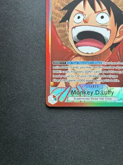 One Piece:Monkey.D.Luffy (001) (Alternate Art) OP13-001 Carrying On His Will - Image 5