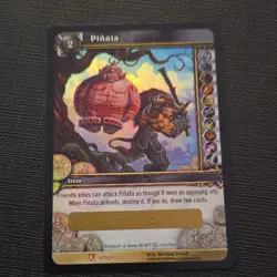 Unscratched World of Warcraft Pinata HONOR LOOT Loot Card Holo 2/3 Item English - Image 1