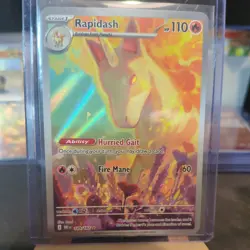 Pokemon - Rapidash 189/182 - Destined Rivals - Illustration Rare - Near Mint - Image 1