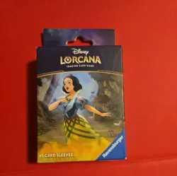 Disney Lorcana TCG Snow White Standard Card Sleeves 65 Count Matte Finish STD - Image 1