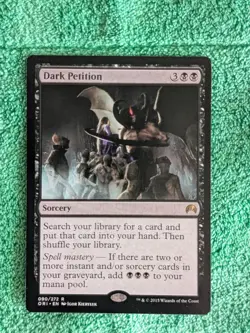 MTG - DARK PETITION - MAGIC ORIGINS 090/272 NM - Image 1