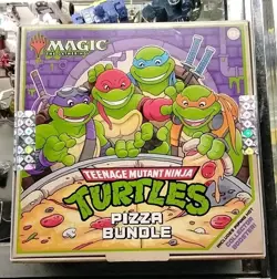 Magic The Gathering Teenage Mutant Ninja Turtles PIZZA Bundle! Sealed - Image 1