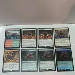 Magic The Gathering Rare Card Lot Of 8 Scavenging Ooze Ridgeline Initiate Cathar - Image 1