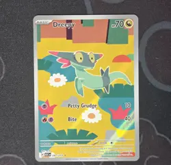 Dreepy 247/217 SV: Ascending Heroes Illustration Rare Full Art Pokemon NM - Image 1