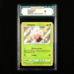 TQG 9 Mint 2021 Pokemon ENG Eldegoss #SWSH-SF D SV011/SV122 SR - Image 1
