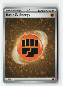 FIGHTING ENERGY SVE 006 COSMOS HOLO POKEMON TCG NM - Image 1