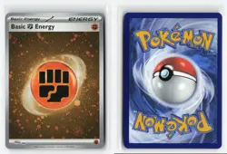 FIGHTING ENERGY SVE 006 COSMOS HOLO POKEMON TCG NM - Image 3