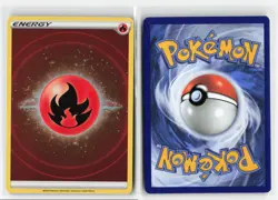 FIRE ENERGY 2022 REVERSE HOLO POKEMON TCG LP - Image 3