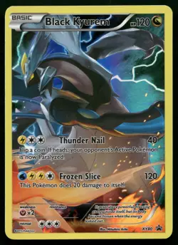 Black Kyurem XY80 XY Black Star Promos PR-XY Promo Pokemon LP - Image 1