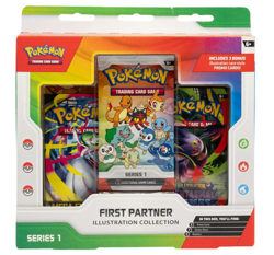 Pokemon First Partner Illustration Collection Series 1 Box - Factory Sealed Box - Image 1