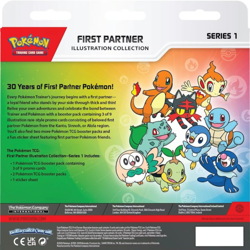 Pokemon First Partner Illustration Collection Series 1 Box - Factory Sealed Box - Image 2