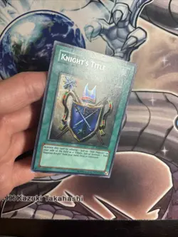 (AY) Yugioh Knight's Title ROD-EN002 Parallel Secret Rare LP - Image 5