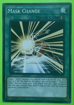 Mask Change LEHD-ENA21 Yu-Gi-Oh! Light Play 1st Edition - Image 1