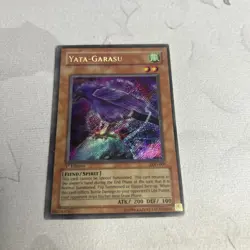 Yugioh! LP Yata-Garasu - LOD-000 - Secret Rare - 1st Edition Lightly Played, Eng - Image 1