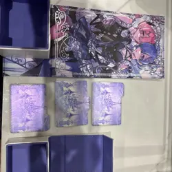 RE ZERO Mana Moon Yugioh RE:LABYRINTH DICEWINDER DECK BOX Rem Ram Emilia - Image 1