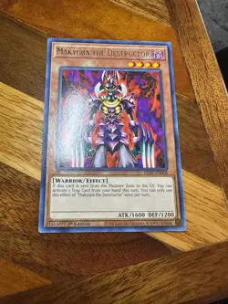 Makyura the Destructor LED7-EN008 1st Edition Rare LP + BONUS - Image 1