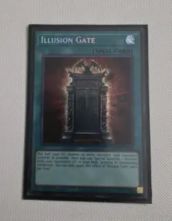 Illusion Gate MZMU-EN023 Secret Rare 1st Edition NM Yugioh - Image 1
